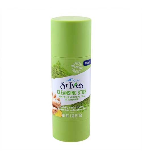 St Ives Detox Me Daily Cleansing Stick Matcha Green Tea and Ginger 45gm